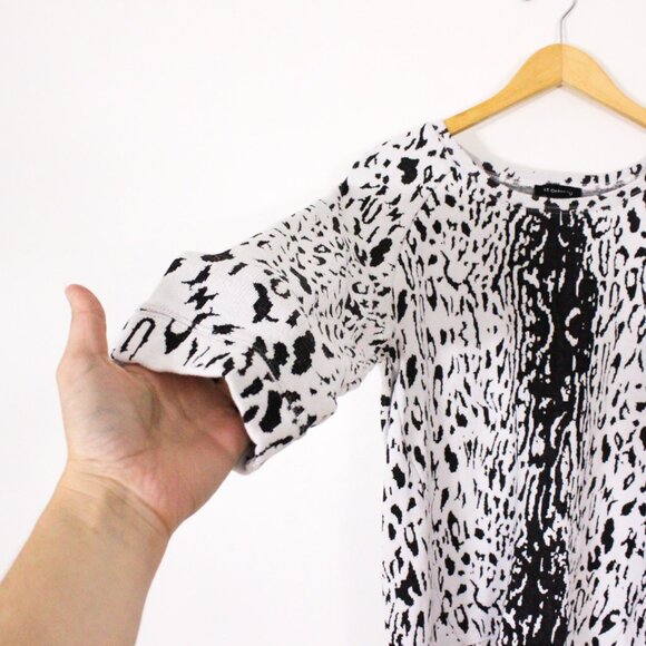 *Le Chateau Black & White Cheetah Print - Picture 5 of 6